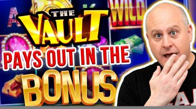 Max Bet Slots in Las Vegas Playing $50 Spins 💵 The Vault Pays Out In The Bonus!