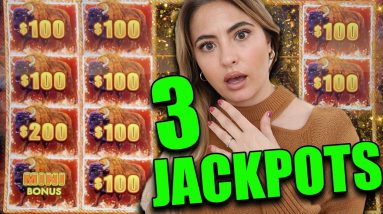 MASSIVE JACKPOTS 🎰HUBBY HAD A FEELING💰& it was not GAS this time LOL 🤣