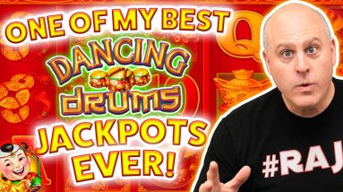One Of My BEST DANCING DRUMS JACKPOT EVER! 🥁 Free Games Keep Retriggering for a Massive Win!