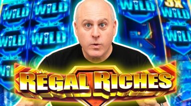 💎 My Best Hit Ever on Regal Riches! 💎 $75 Max Bets Pays Off With a Full Screen of Wilds!