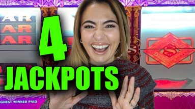 4 Jackpots on Double Top Dollar Slot & Pharaohs Fortune!🎰💰
