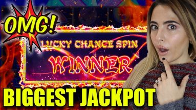 RECORD SMASHED!!! BIGGEST Lucky Chance Spin JACKPOT EVER on Dragon Link!