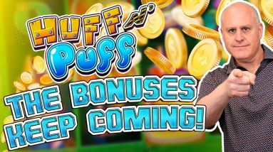 🦺 The Bonuses Keep Coming! 🚧 Huff N Puff Keeps Paying Out in Las Vegas