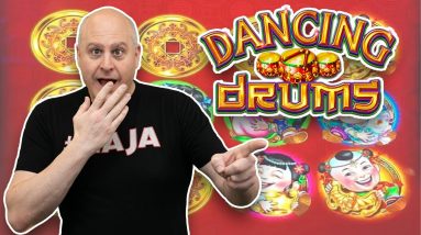 🥁 Dancing Drums Prosperity Max Bet Slot Session 🥁 How Much Will My Bonuses Win!