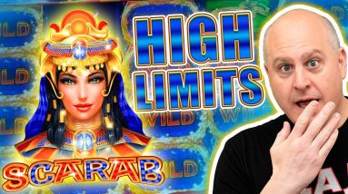 Scarab High Limits Slots at $93.75 Per Spin! 🔺 Stack The Screen With Wilds for Jackpots!