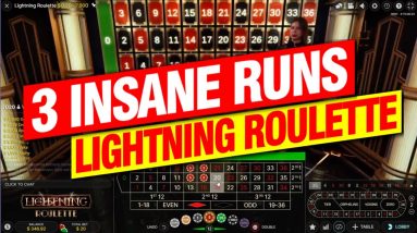 UNBELIEVEABLE Lightning Roulette Wins $25K - 500X PAYOUT