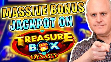Massive Bonus Jackpot on Treasure Box! 👑 Huge Numbers Drop for Big Wins