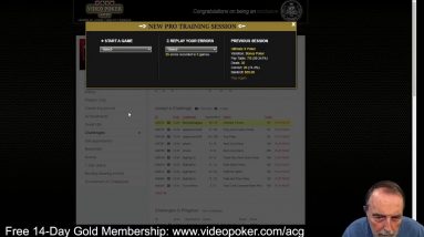 Video Poker Challenge #4 - Win A $100 Video Poker Membership